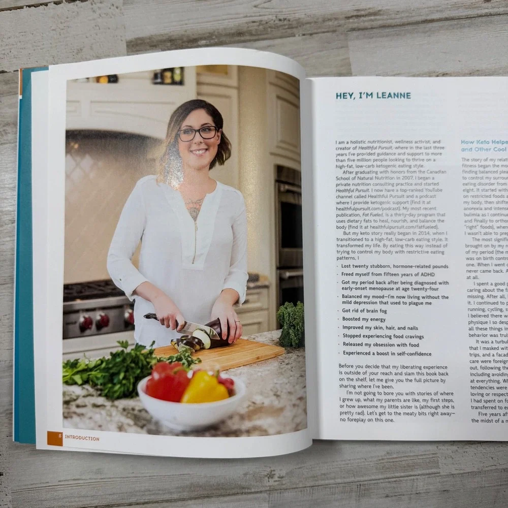 The Keto Diet Leanne Vogel Cookbook 125 Recipes 5 Meal Plans 9781628600162